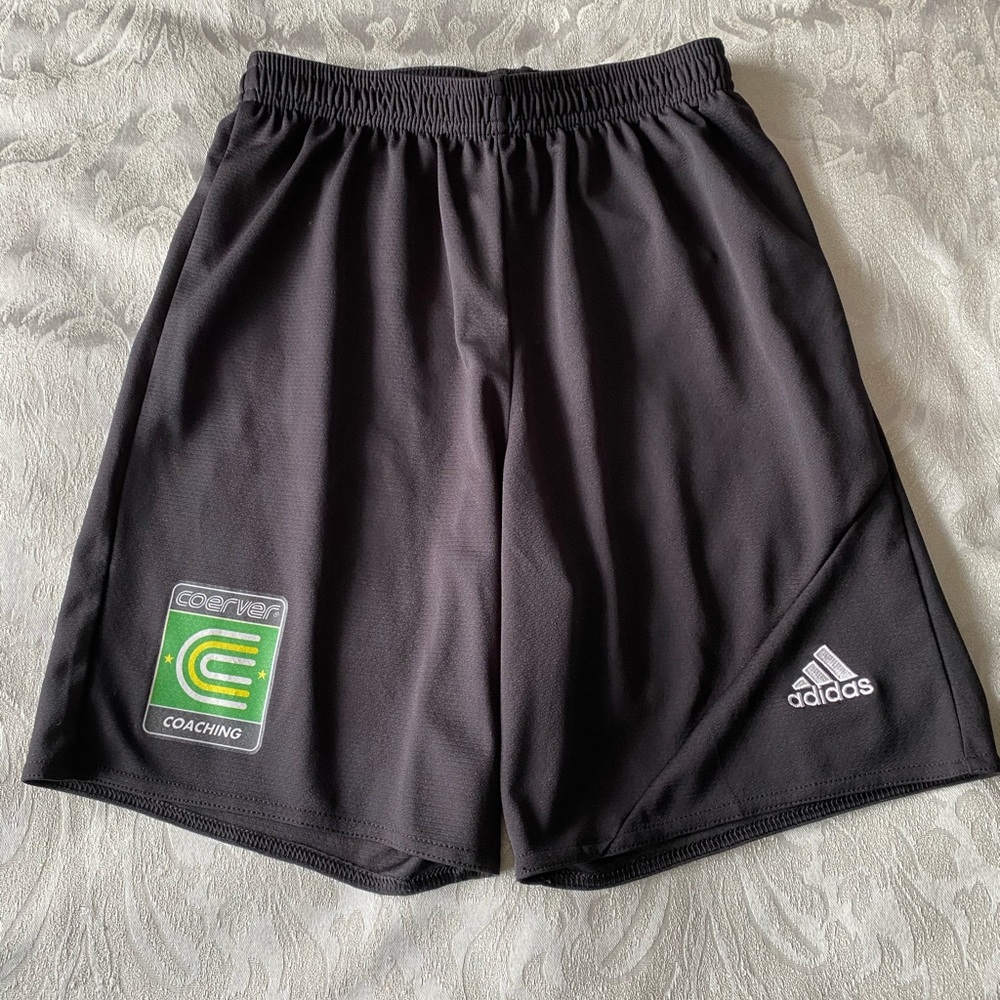 Adidas climalite black athletic shorts